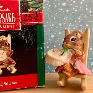 Hallmark Keepsake Ornament * Loving Stitches